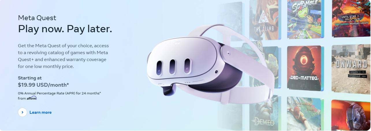 Quest 3 Advanced All-In-One VR Headset 512GB White