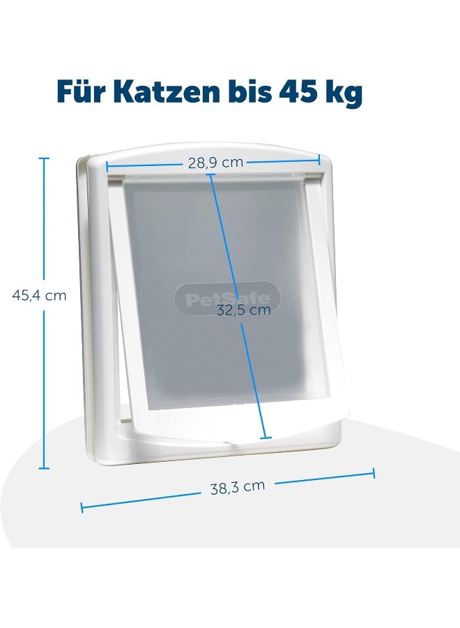 Original 2 Way Pet Door White Medium