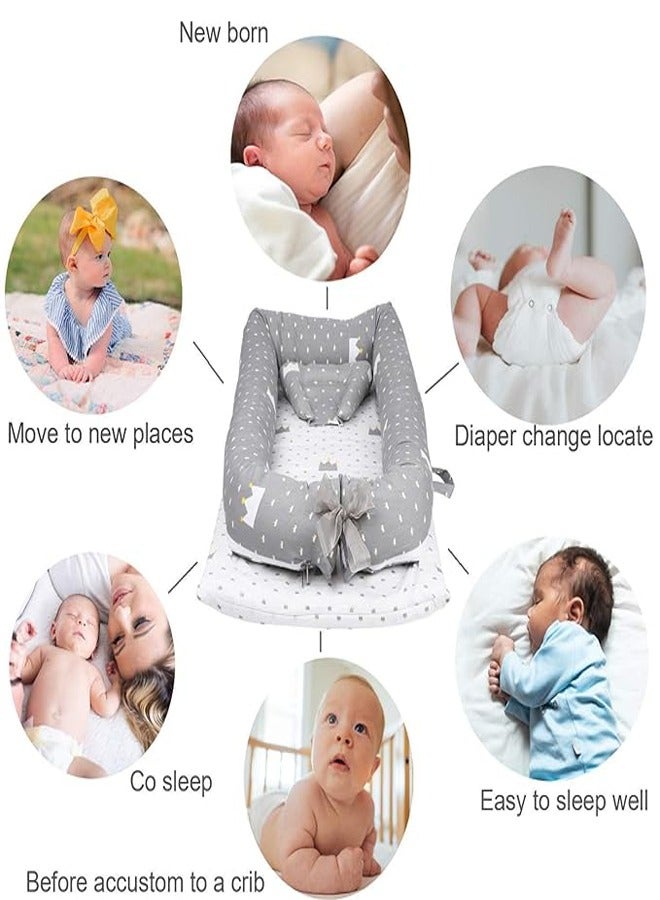 The Ultimate Pure Cotton Portable Crib for Newborn