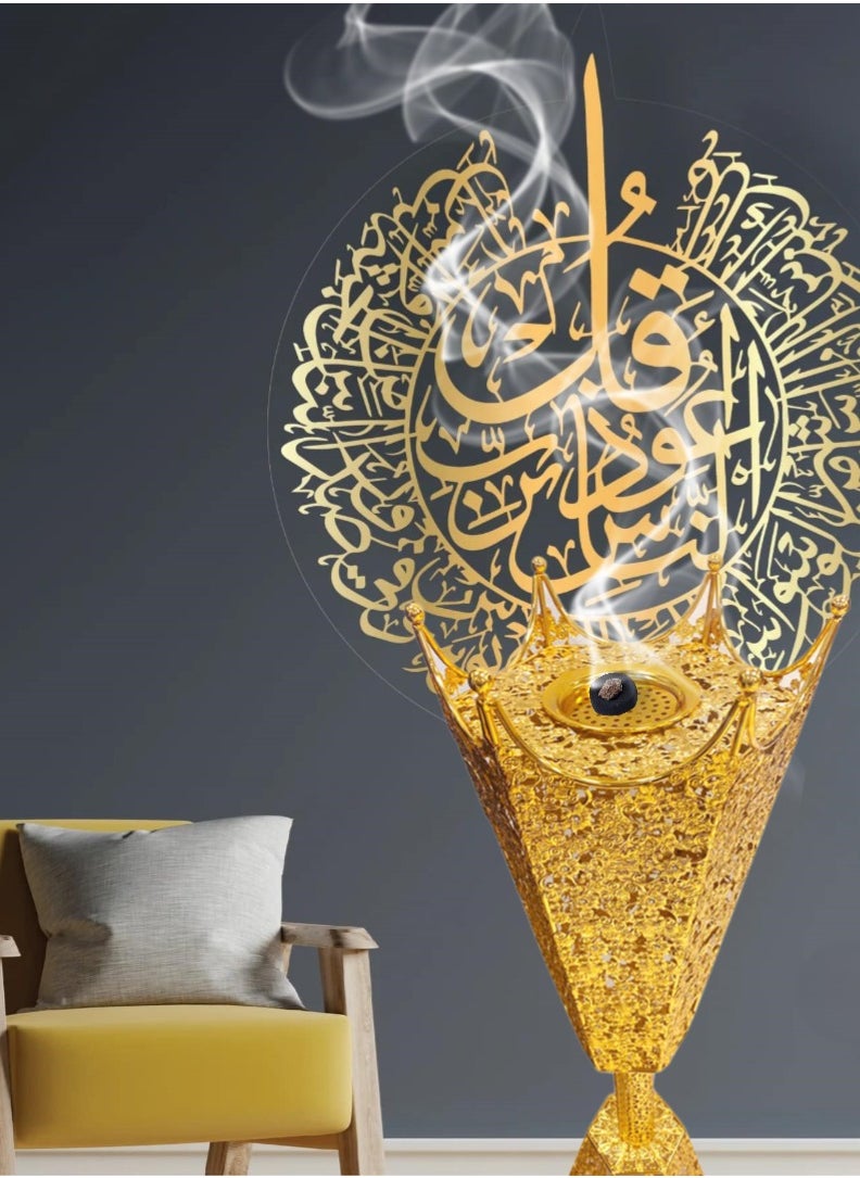 Stylish Large Oud Incense Burner, 96 cm long, Incense Holder for Home Fragrance and Decore