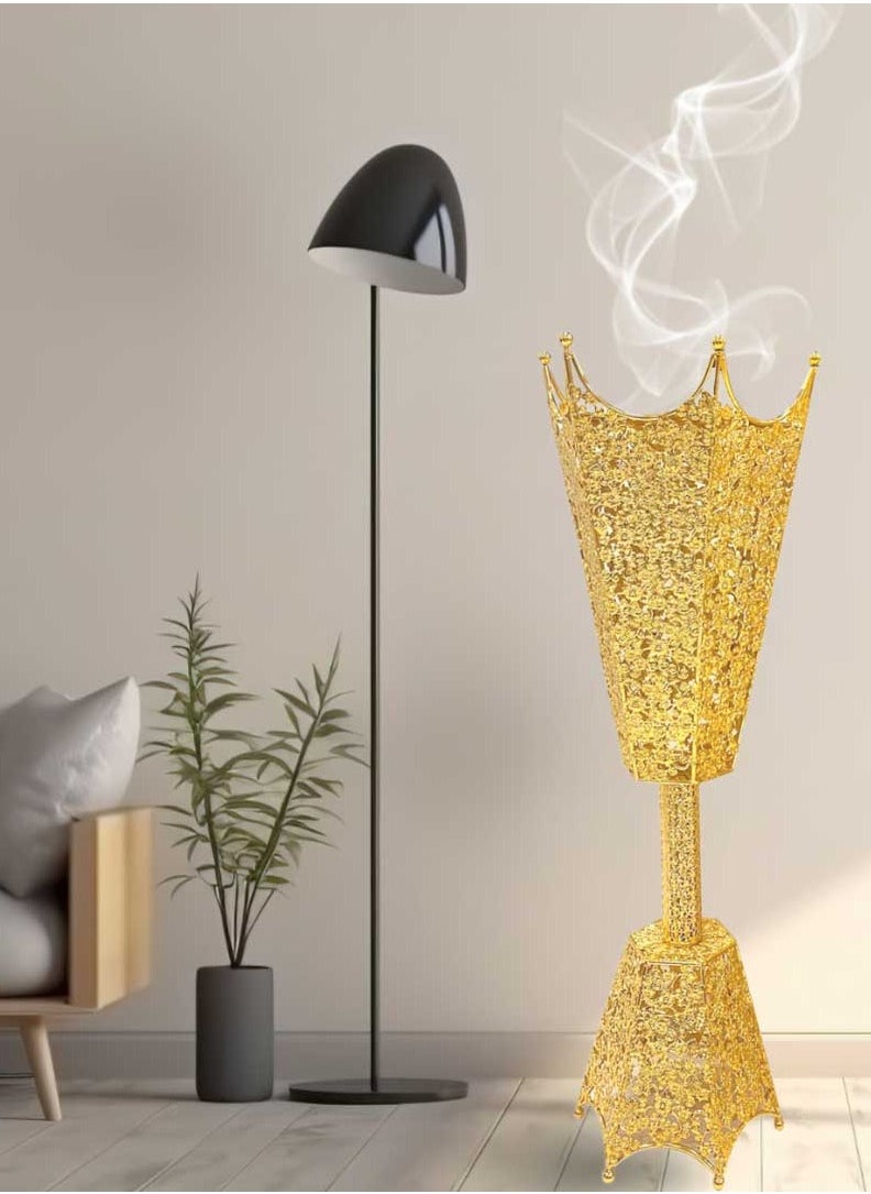 Stylish Large Oud Incense Burner, 96 cm long, Incense Holder for Home Fragrance and Decore