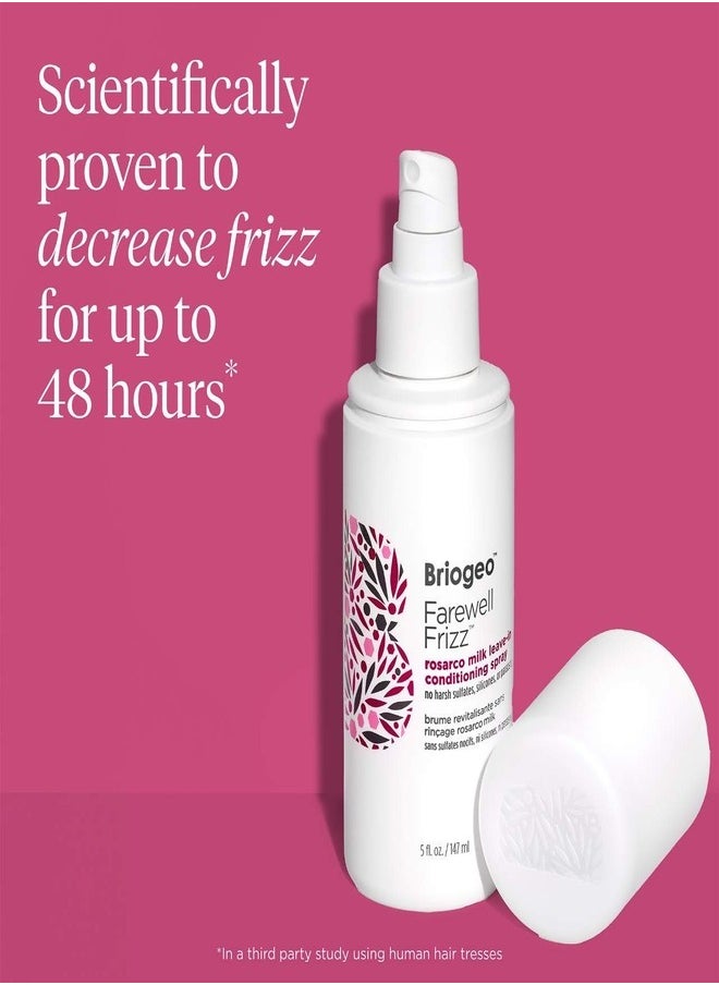 Briogeo Farewell Frizz™ Rosarco Milk Leave-In Conditioner 147ml Frizz Control, Hydration & Shine