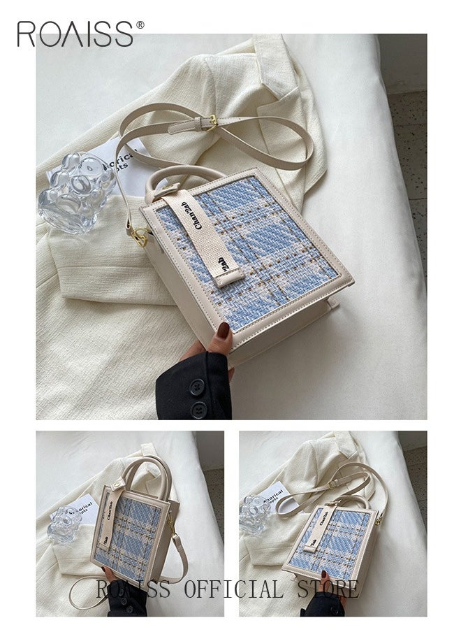 Women Stylish Crossbody Bag with Top Handle, Mini Shoulder Bag with Adjustable Strap, Elegant Chic Handbag for Ladies, Ideal for Dating, Shopping and Everyday Use