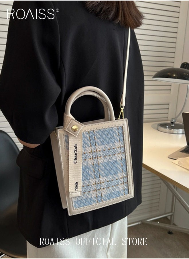 Women Stylish Crossbody Bag with Top Handle, Mini Shoulder Bag with Adjustable Strap, Elegant Chic Handbag for Ladies, Ideal for Dating, Shopping and Everyday Use