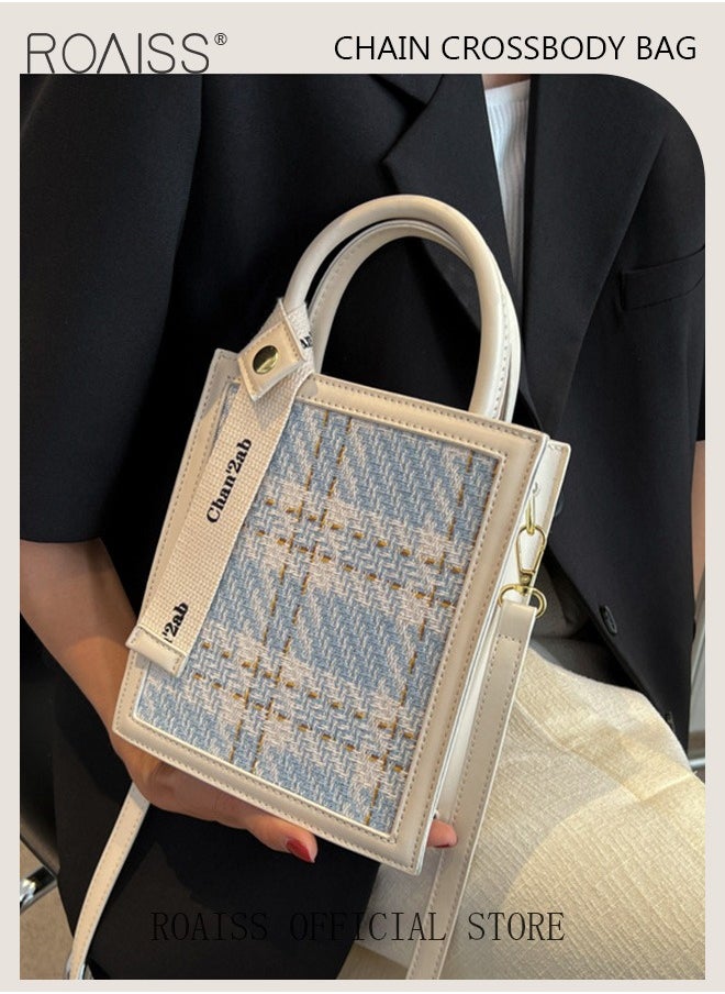 Women Stylish Crossbody Bag with Top Handle, Mini Shoulder Bag with Adjustable Strap, Elegant Chic Handbag for Ladies, Ideal for Dating, Shopping and Everyday Use