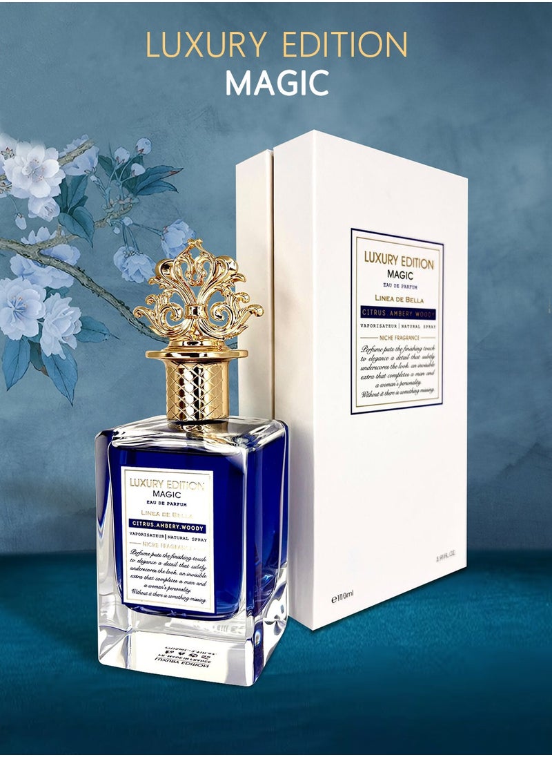 Elegent Luxury Edition Magic 100ML Perfume for Men | Long Lasting Luxury Perfume for Men with Citrus & Amber Notes