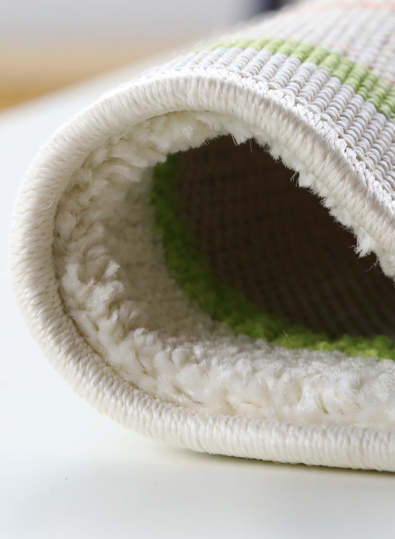 3D Play Carpet Traffic Design - Large | Green | Activity Playmat for Kids & Children | Bedroom, Living Room, Nursery Rug | Polypropylene | Foldable | 180 cm x 134 cm