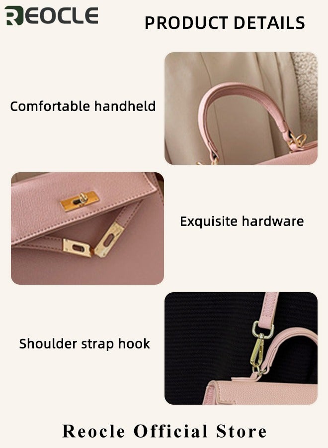 Women's Handbags Crossbody Bags Top Handle Satchel with Detachable Strap Luxury Tote Work Bag PU Fashion Designer Handbags Purses