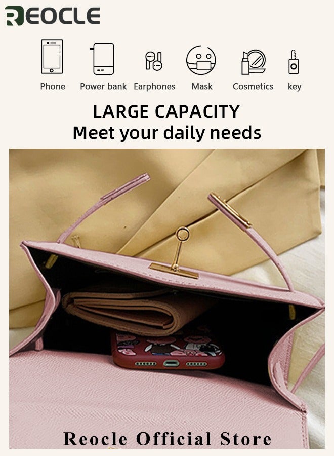 Women's Handbags Crossbody Bags Top Handle Satchel with Detachable Strap Luxury Tote Work Bag PU Fashion Designer Handbags Purses
