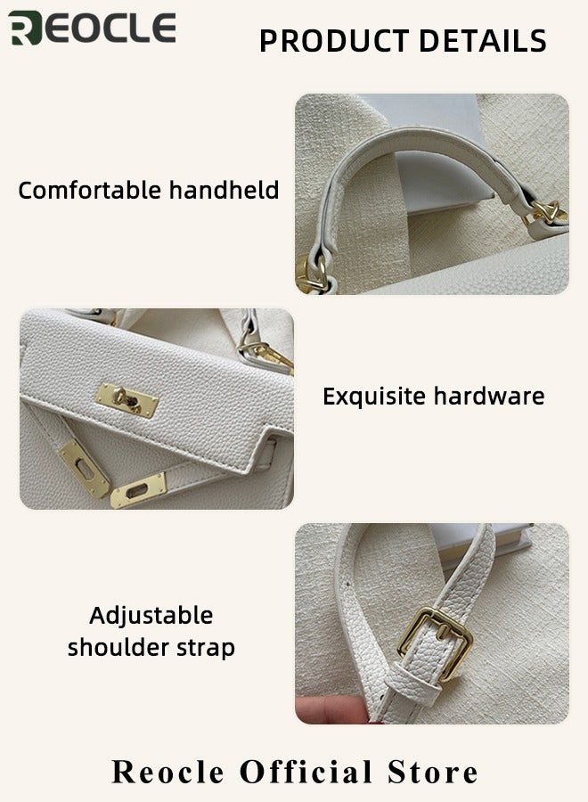 Women's Handbags Crossbody Bags Top Handle Satchel with Detachable Strap Luxury Tote Work Bag PU Fashion Designer Handbags Purses