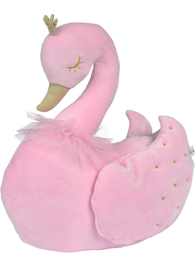 Cushion Pink Swan (Ht)