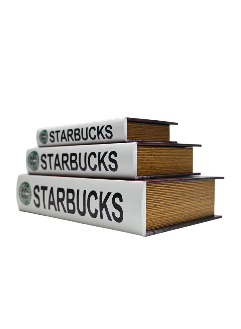 Starbucks Fake Book/ Books Decoration/ Book Home Style/ Decorative Fake Book/ Home Décor Book/ Display in Book Shelf