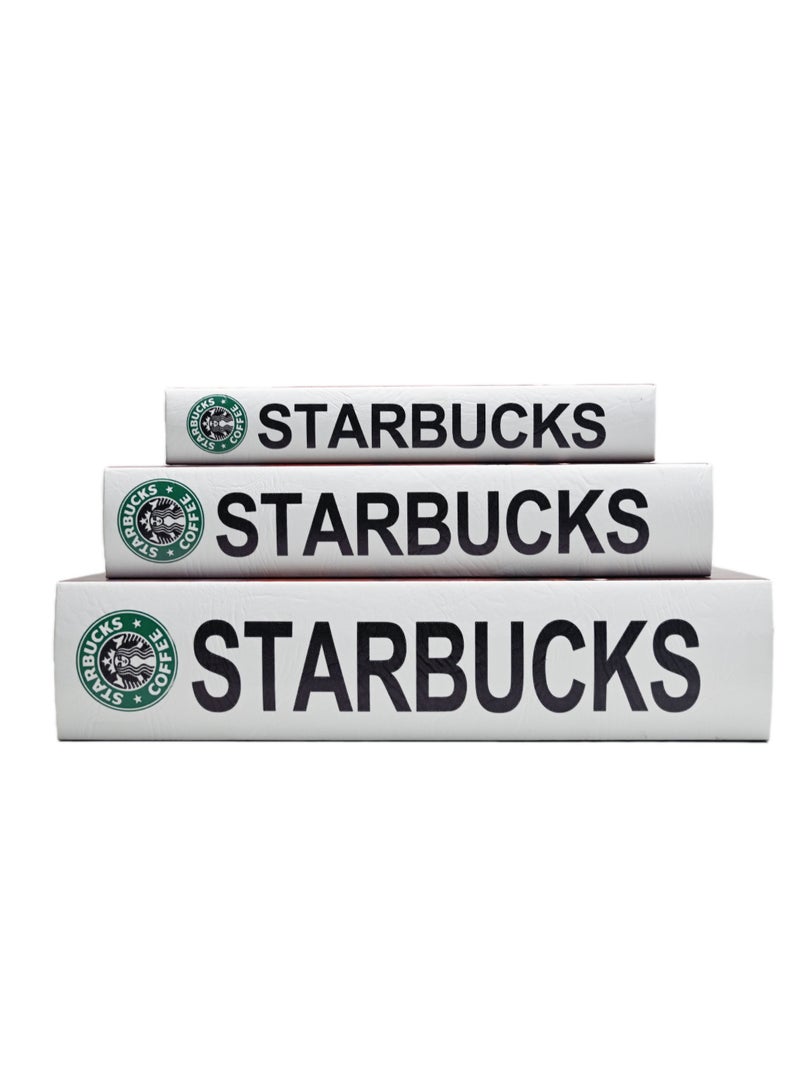 Starbucks Fake Book/ Books Decoration/ Book Home Style/ Decorative Fake Book/ Home Décor Book/ Display in Book Shelf