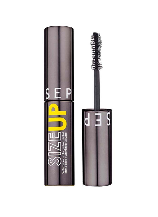 SEPHORA COLLECTION Size Up Mascara – Travel Size Mini 5ml /0.16 oz | Intense Volume, Long-Lasting, Smudge-Proof Formula