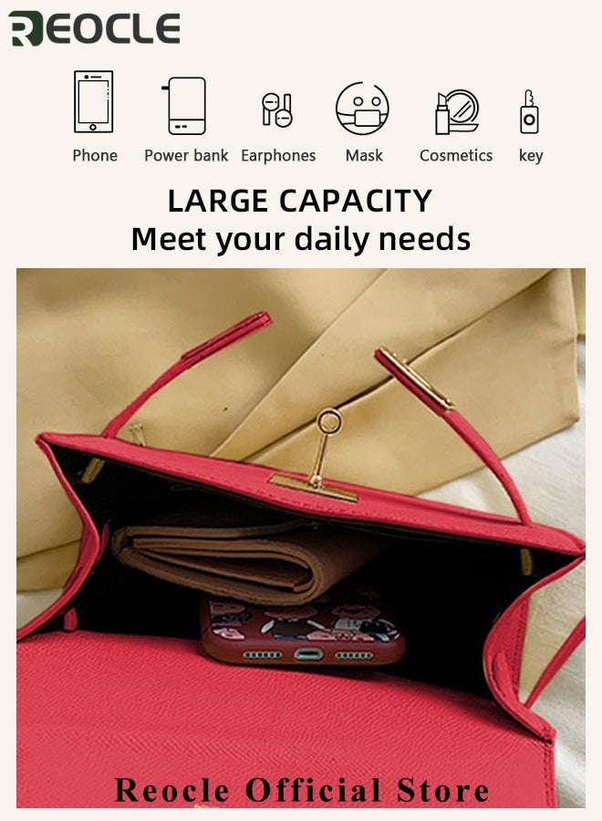 Women's Handbags Crossbody Bags Top Handle Satchel with Detachable Strap Luxury Tote Work Bag PU Fashion Designer Handbags Purses