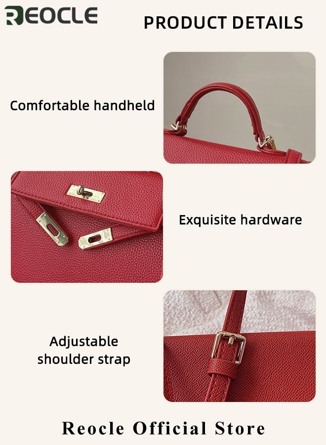 Women's Handbags Crossbody Bags Top Handle Satchel with Detachable Strap Luxury Tote Work Bag PU Fashion Designer Handbags Purses