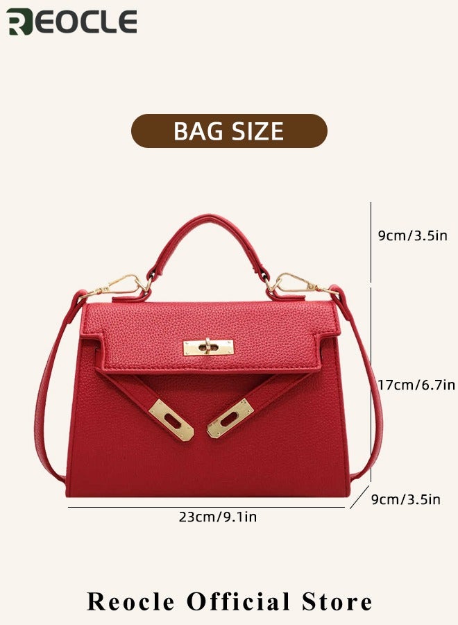 Women's Handbags Crossbody Bags Top Handle Satchel with Detachable Strap Luxury Tote Work Bag PU Fashion Designer Handbags Purses