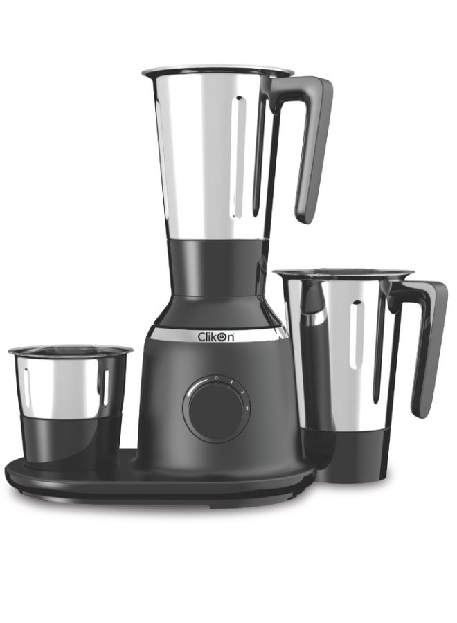 3-Piece Electric Blender 1 L 750 W YTRE987660 Black/Silver