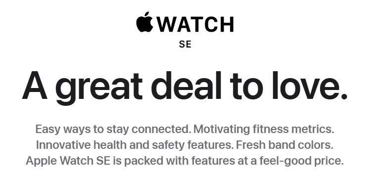 Watch SE GPS 40mm Aluminium Case With Midnight Sport Band - Midnight (2022)