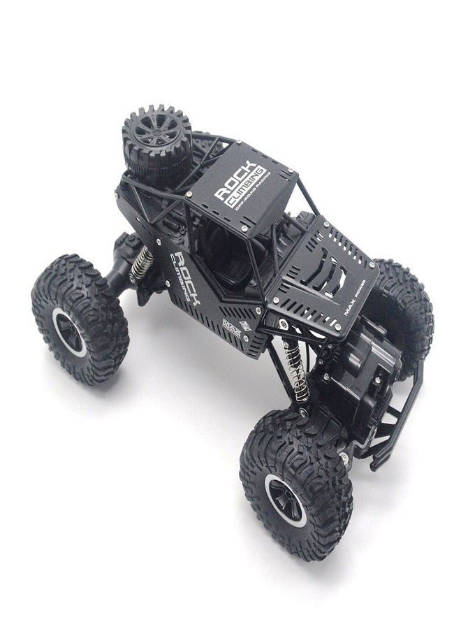 Rechargeable Rock Stunt RC Car, 4WD 2.4GHz Remote Control Truck with off Road Tires LED Lights RC Drift Cars for Kids