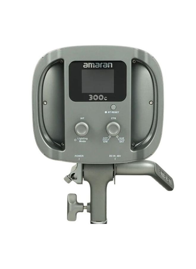 Amaran 300c RGB LED Monolight – Full Color Studio Light (Grey) for Creators & Filmmakers