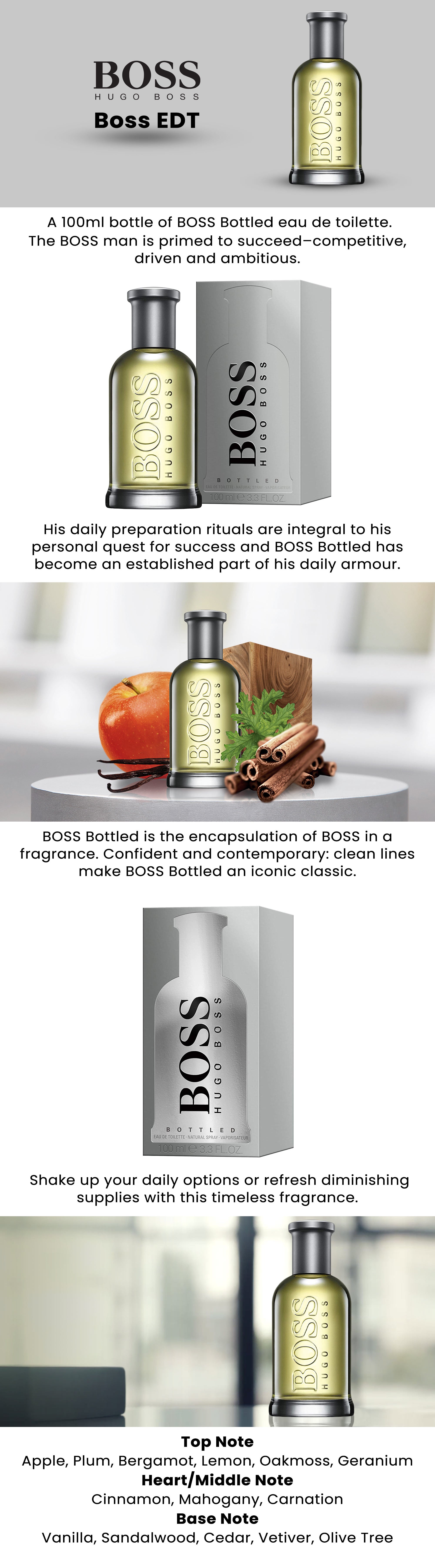 Boss EDT For Men 100ml