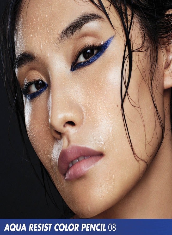 MAKE UP FOR EVER Aqua Resist Color Pencil waterproof Glide Eyeliner 1-Graphite 0.2g