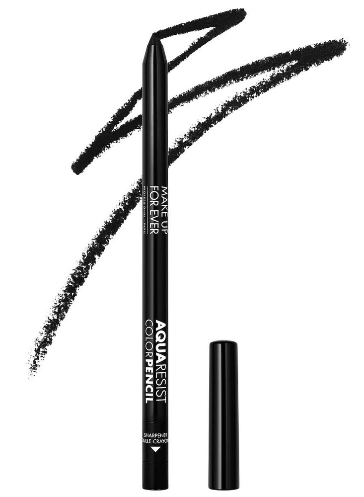MAKE UP FOR EVER Aqua Resist Color Pencil waterproof Glide Eyeliner 1-Graphite 0.2g