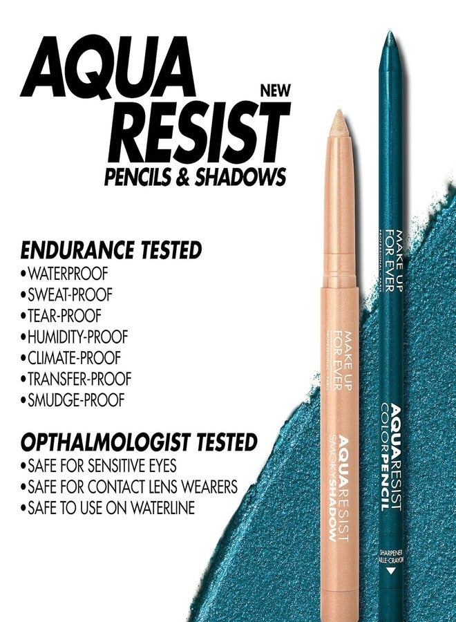MAKE UP FOR EVER Aqua Resist Color Pencil waterproof Glide Eyeliner 1-Graphite 0.2g