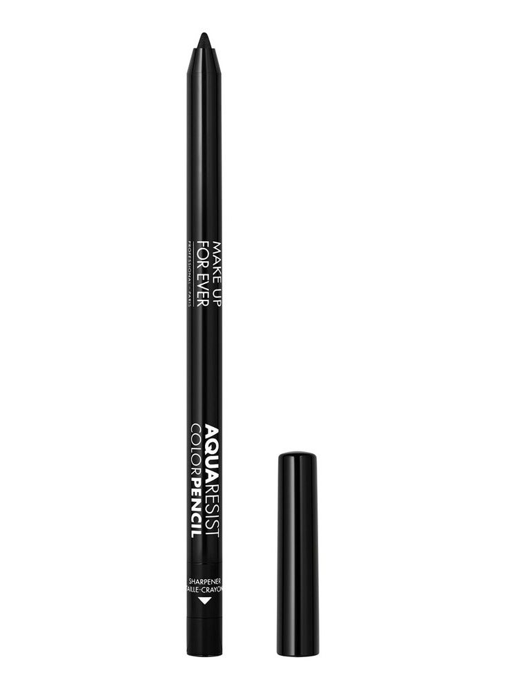 MAKE UP FOR EVER Aqua Resist Color Pencil waterproof Glide Eyeliner 1-Graphite 0.2g