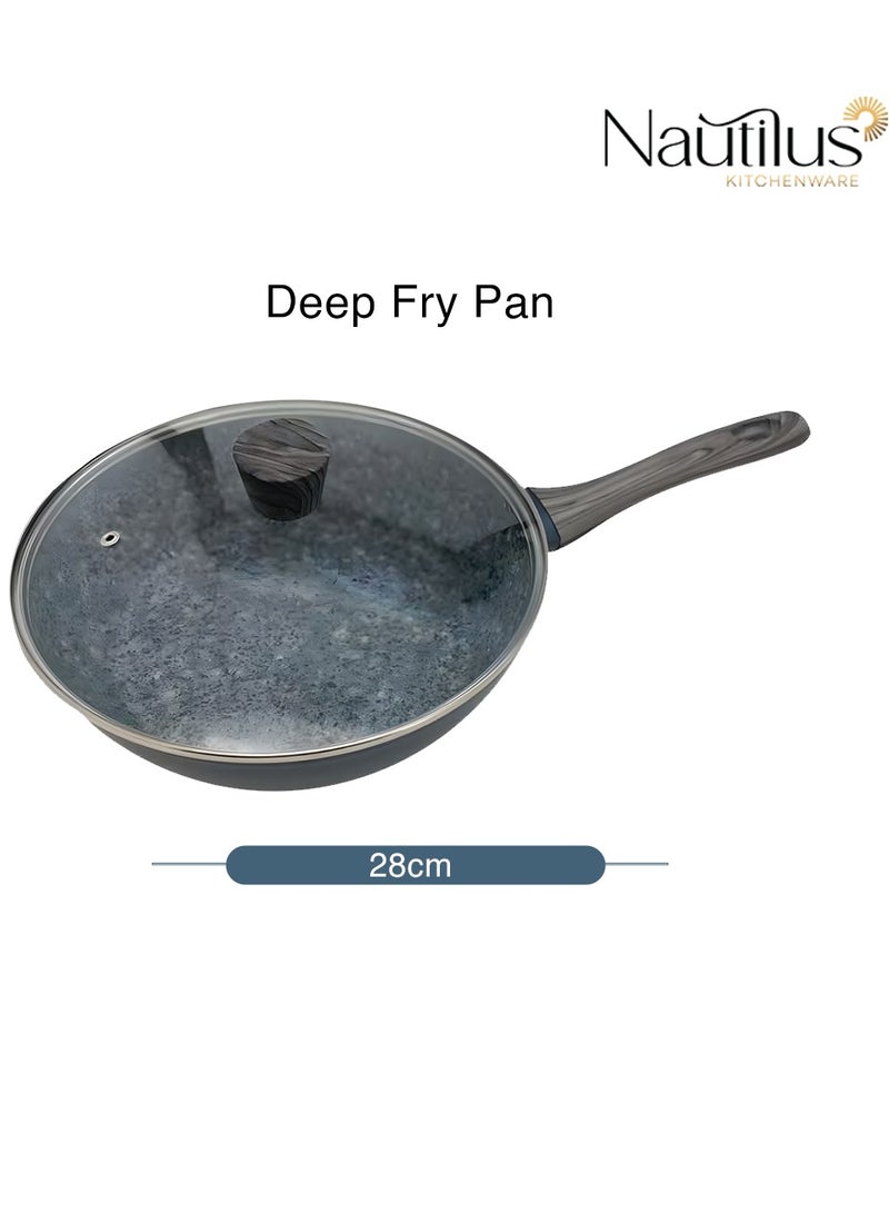 DEEP FRY PAN WITH LID