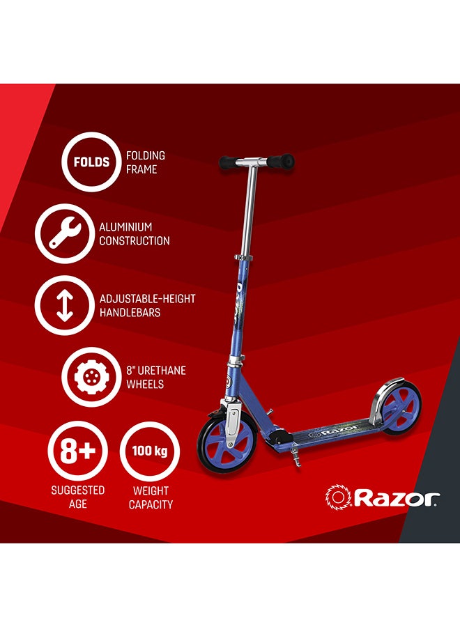 Lux Scooter A5 Blue 77cm