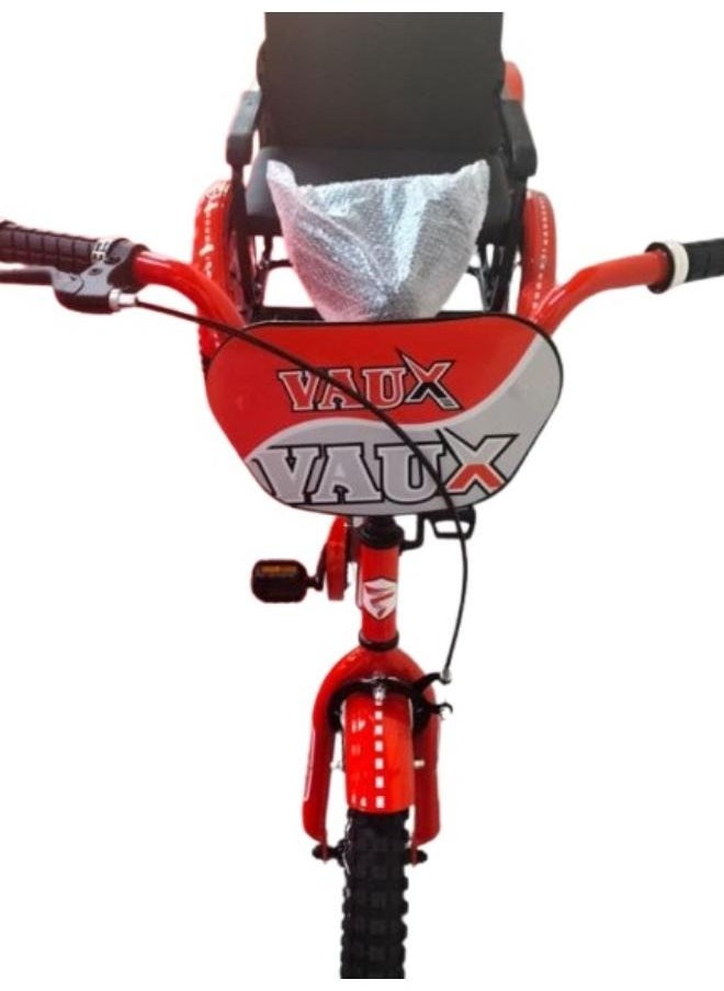 Vaux Tricycle Back Seat - Red, 20-Inch