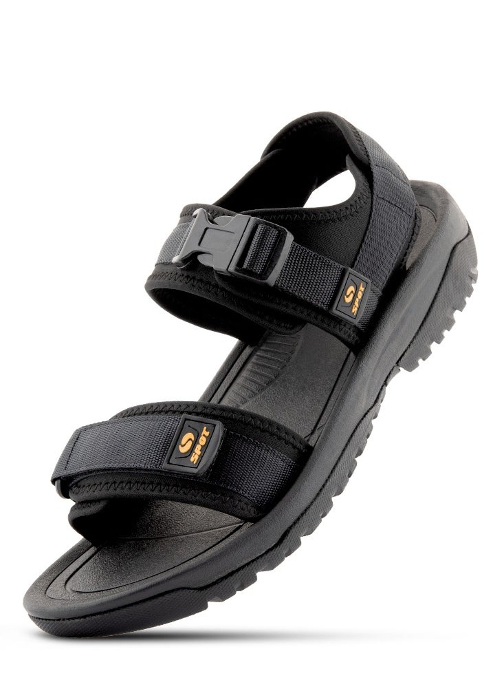 Spot Men's Sandals | Stylish and comfortable sandals for Men | SS 1961 Black