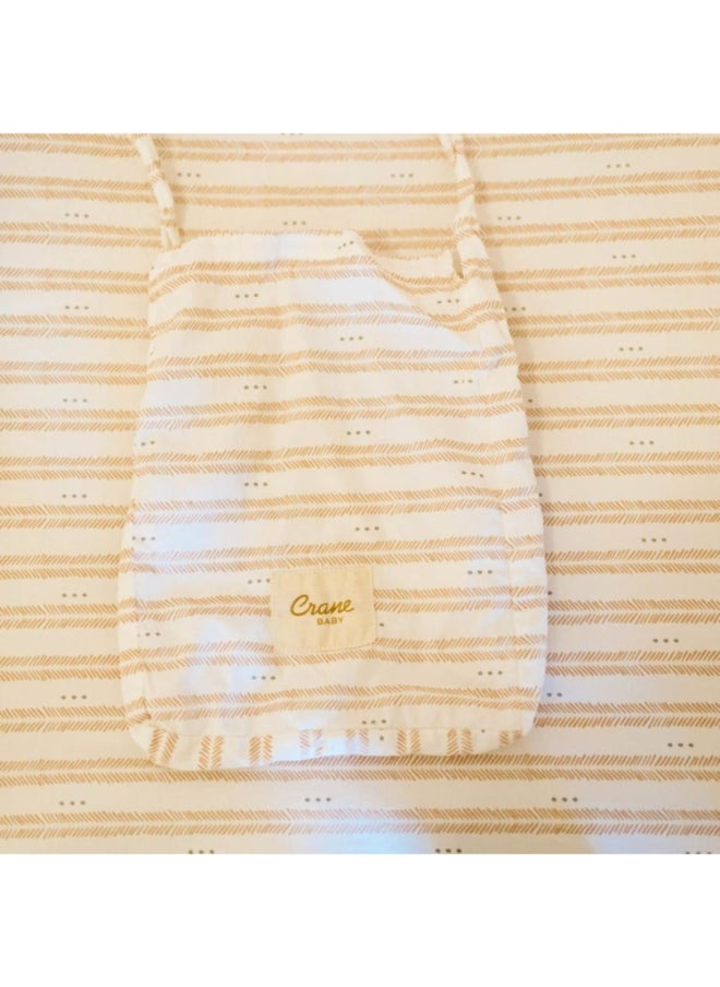 Babyezra Crib Sheet, Herringbone