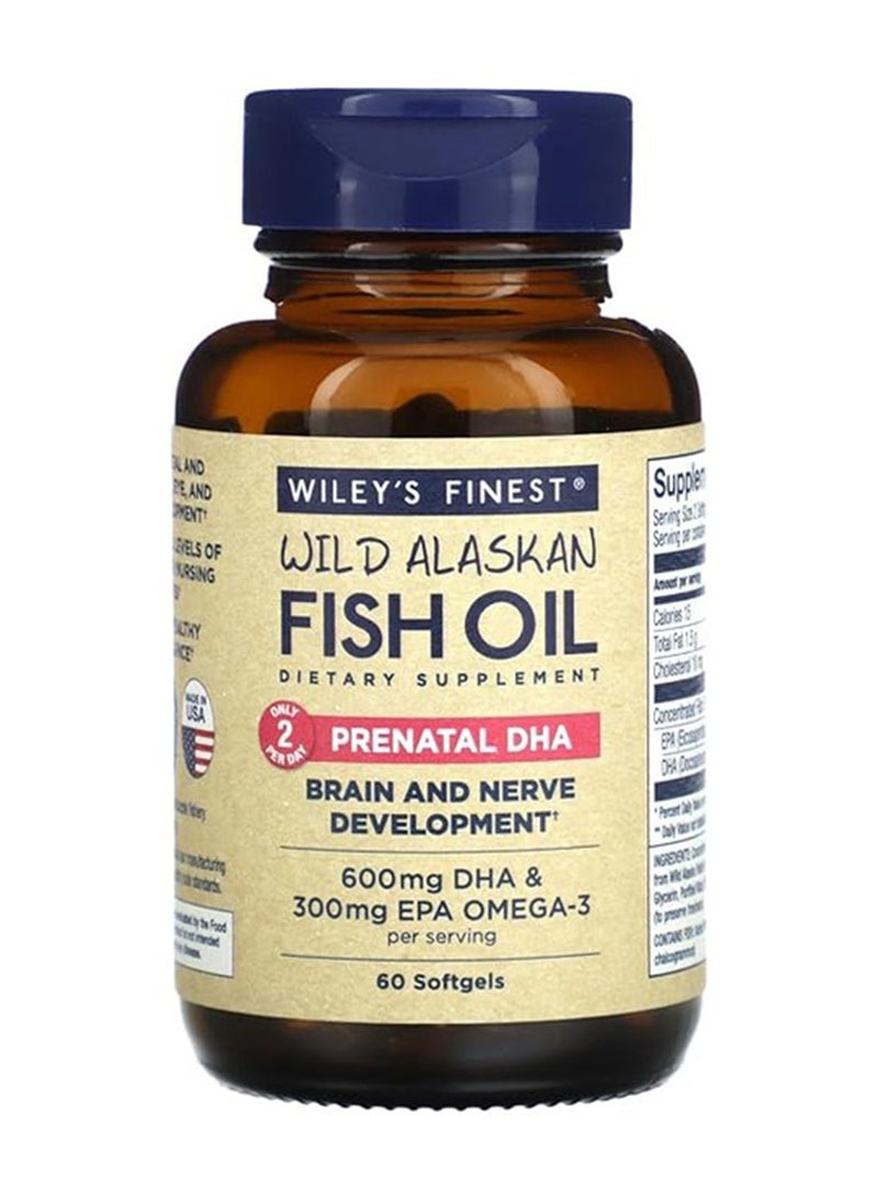 Prenatal DHA Softgels 60's