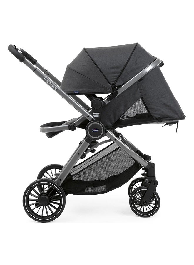 Best Friend Pro Stroller 0M-3Y - Pirate Black