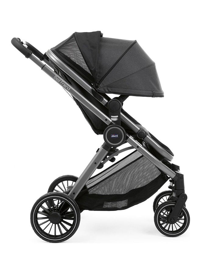 Best Friend Pro Stroller 0M-3Y - Pirate Black