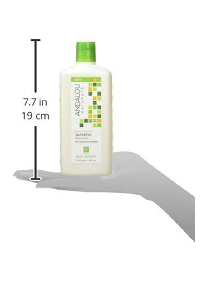 Andalou Naturals Exotic Marula Oil Silky Smooth Shampoo For Waves To Ringlets 340ml