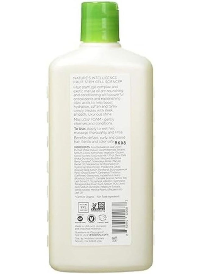 Andalou Naturals Exotic Marula Oil Silky Smooth Shampoo For Waves To Ringlets 340ml