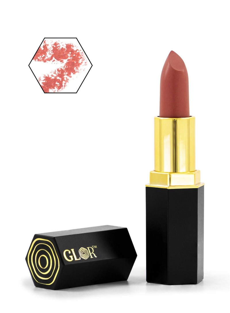 Glor Endless Charm Lipstick Affogato – Bold Intense Color, Moisturizing Creamy Formula, Perfect Coverage for Luscious Lips All Day