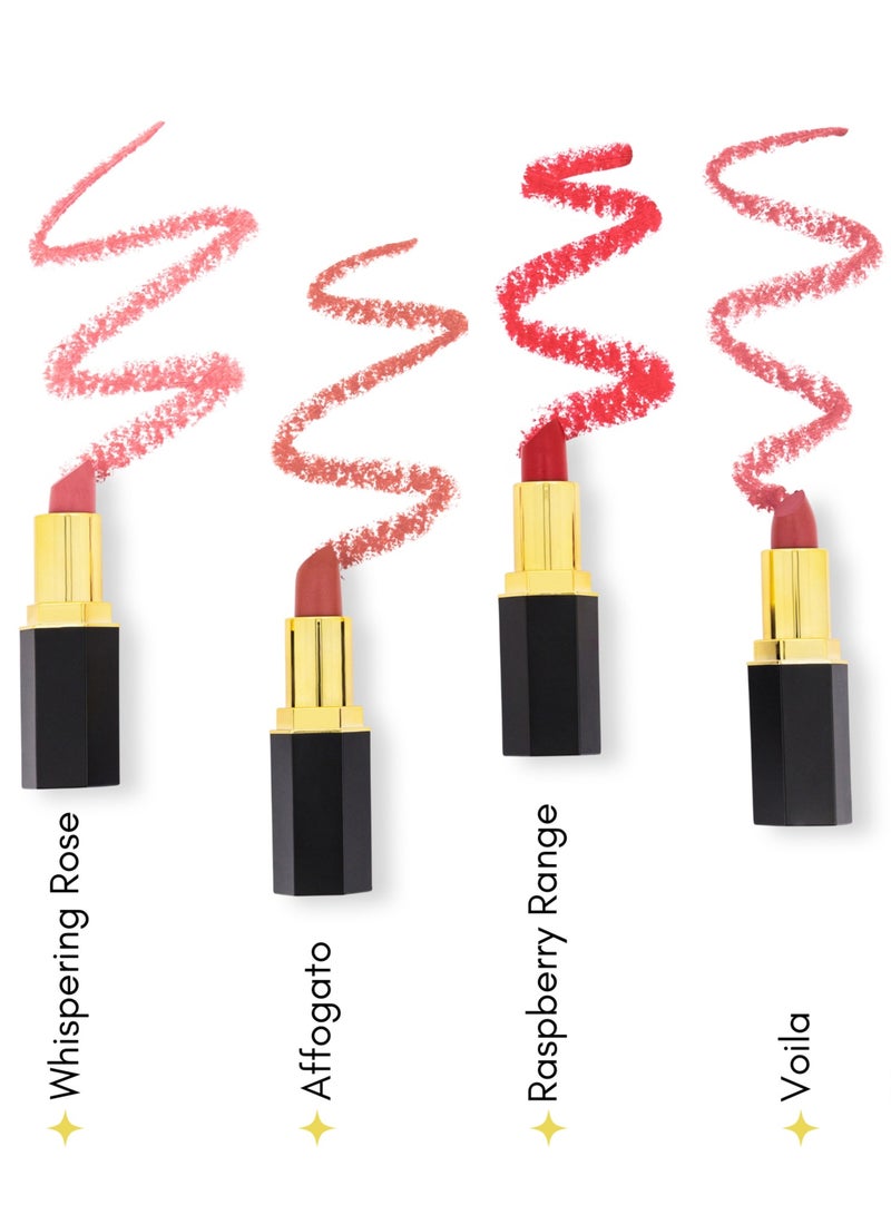 Glor Endless Charm Lipstick Voila – Intense Long-Lasting Color, Luxurious Moisture, Ultra-Creamy Formula for Beautiful Lips