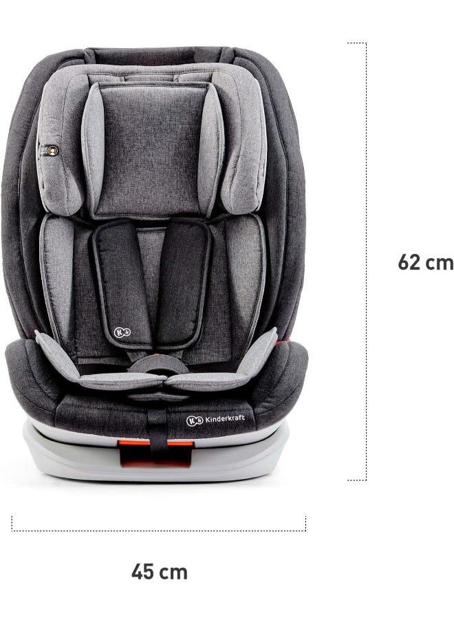 Car Seat Oneto3 With Isofix System Black, 0 2 Months