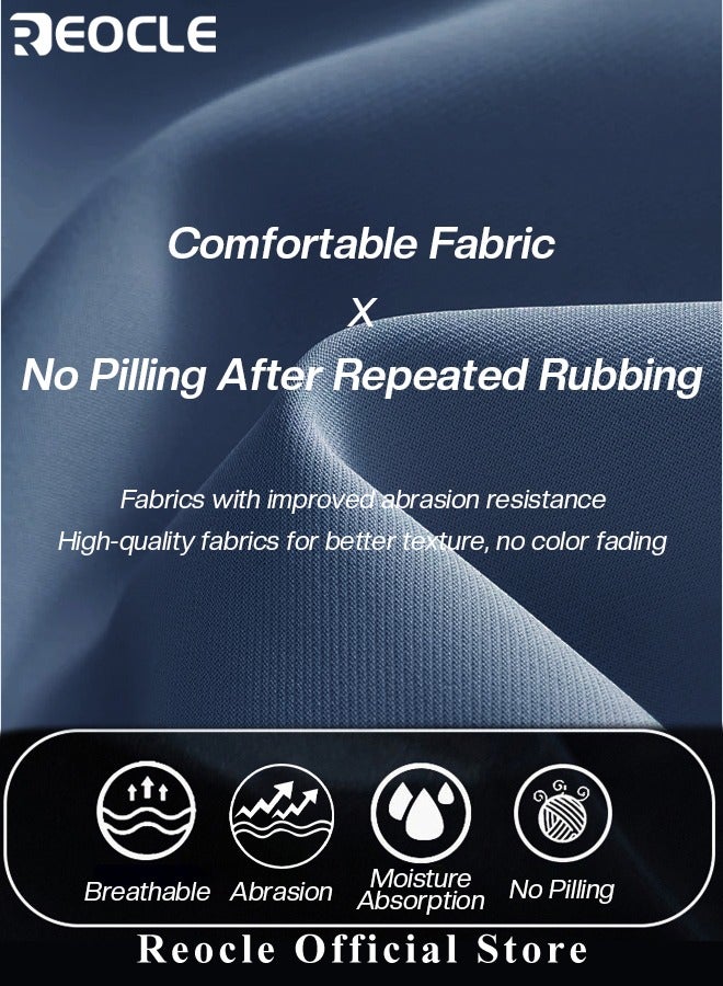 Men's Casual Knit Blazer Business Suit Jacket Slim Fit 2 Button Lightweight Unlined Sport Coat Long-Sleeve Classic-fit Blazer