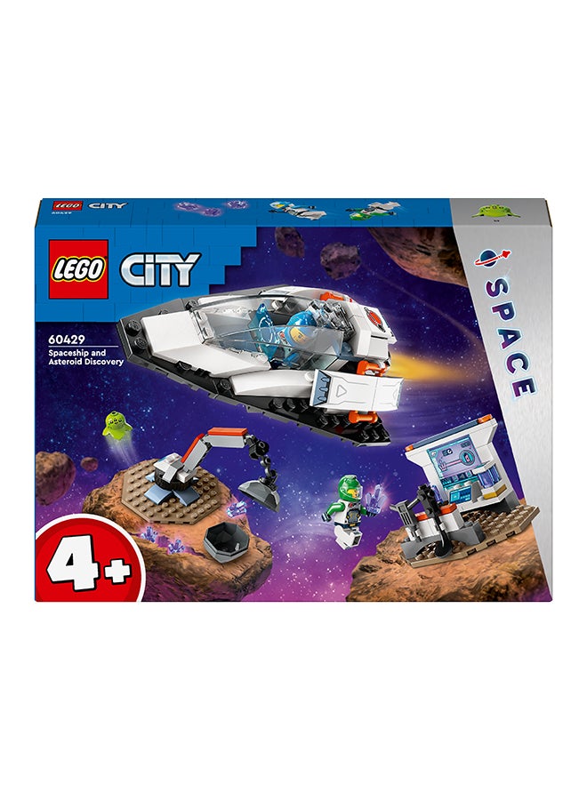 LEGO City Spaceship and Asteroid Discovery 60429 (126) Pieces