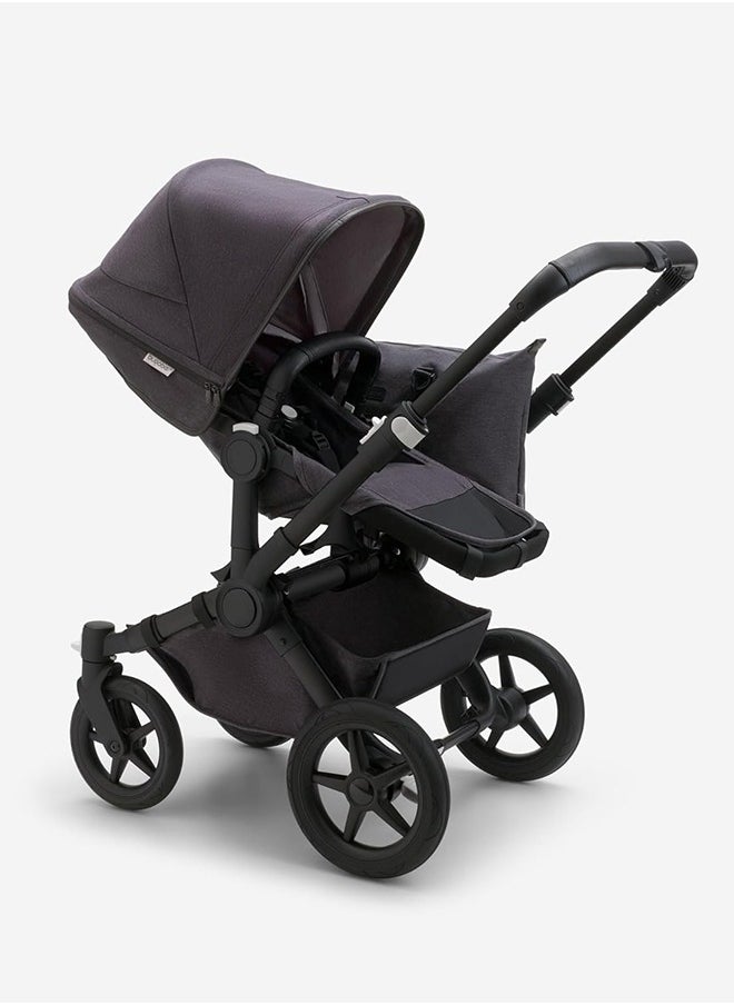 Donkey 5 Mono Complete Me Travel System - Graphite/Stormy Blue