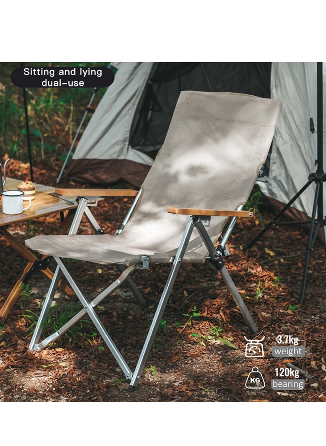 Outdoor Camping Adjustable Folding Chair Leisure Chair 67*59*96cm