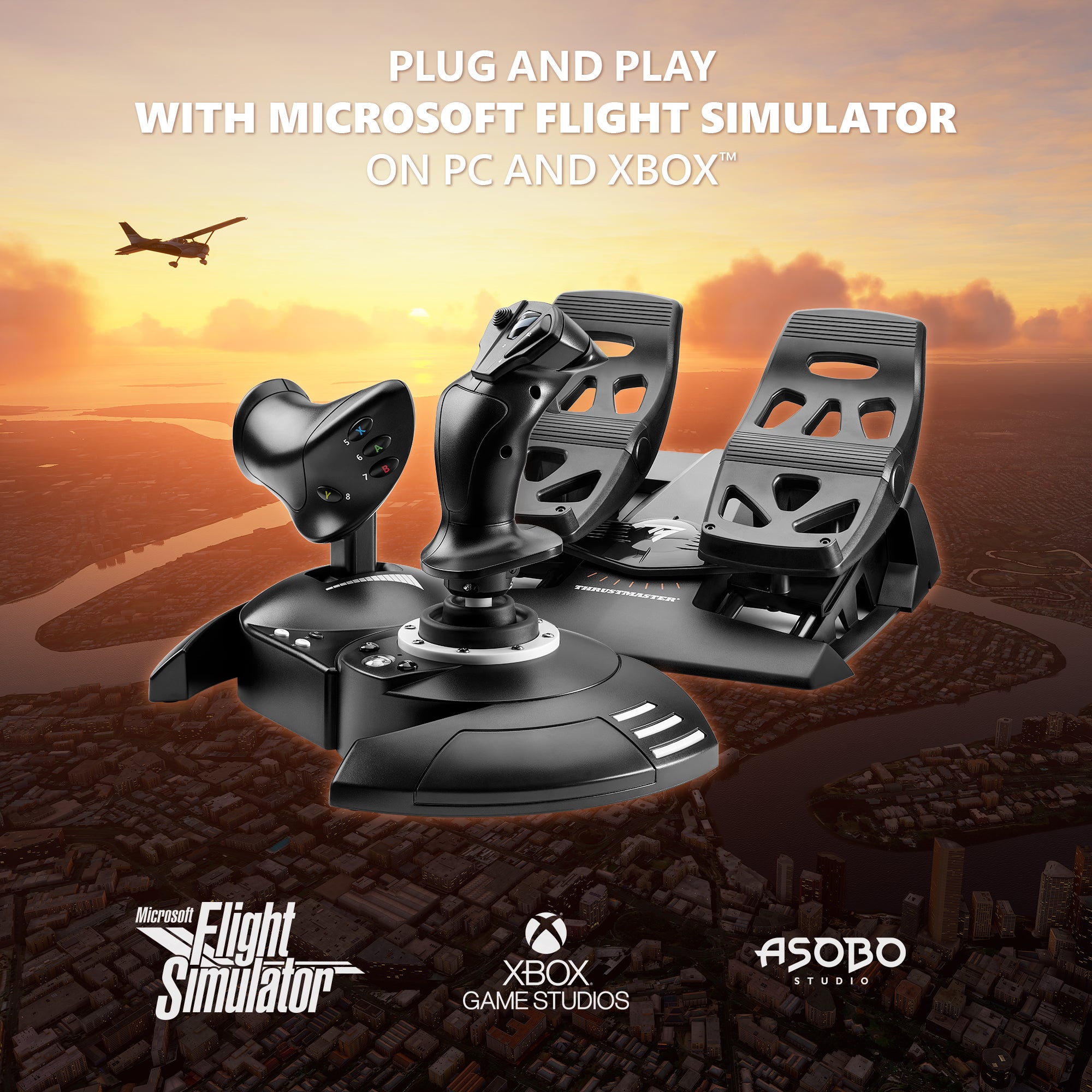 Thrustmaster T.Flight Full kit Realistic & Ergonomic Joystick