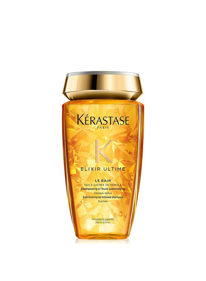 Elixir Ultime Nourishing Oil Shampoo For Dull Hair Types - 250 ml