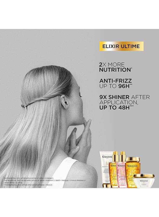 Elixir Ultime Nourishing Oil Shampoo For Dull Hair Types - 250 ml